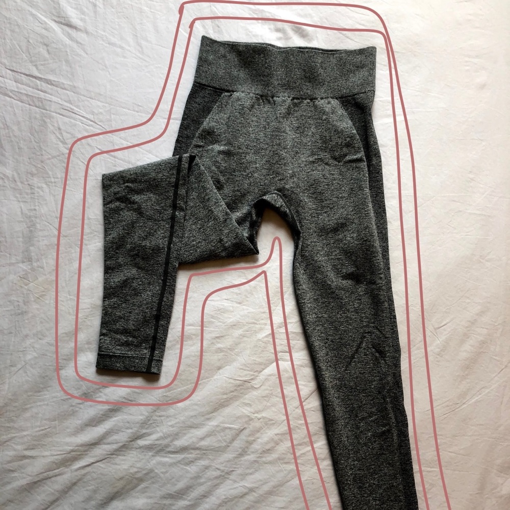 gray gymshark leggings